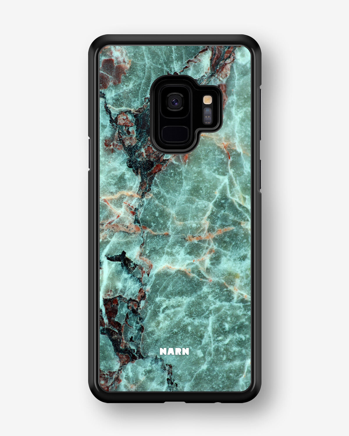 Samsung Galaxy S9 Hard Case – Green Marble - View 1
