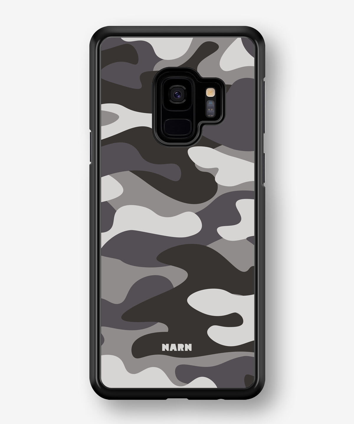 Samsung Galaxy S9 Hard Case – Grey Camo - View 1