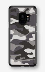 Samsung Galaxy S9 Hard Case – Grey Camo - View 1