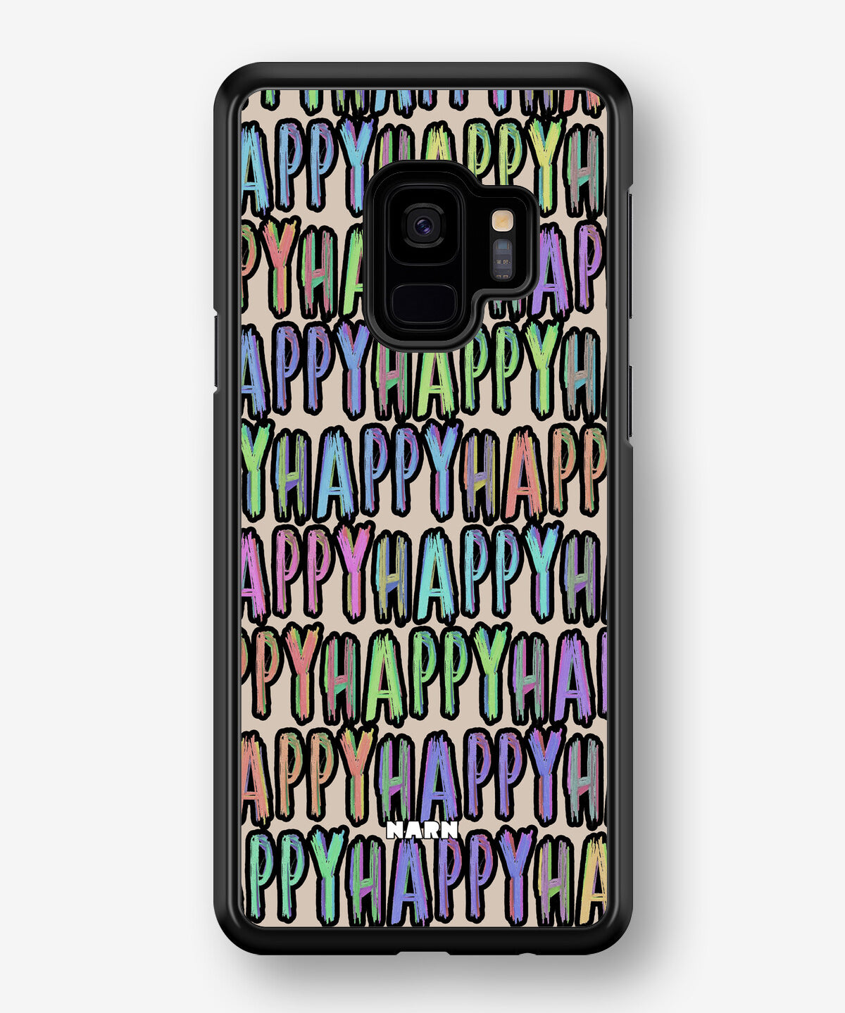 Samsung Galaxy S9 Hard Case – Happy - View 1