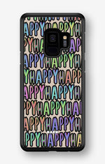 Samsung Galaxy S9 Hard Case – Happy - View 1