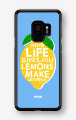 Samsung Galaxy S9 Hard Case – Lemon Quote - View 1