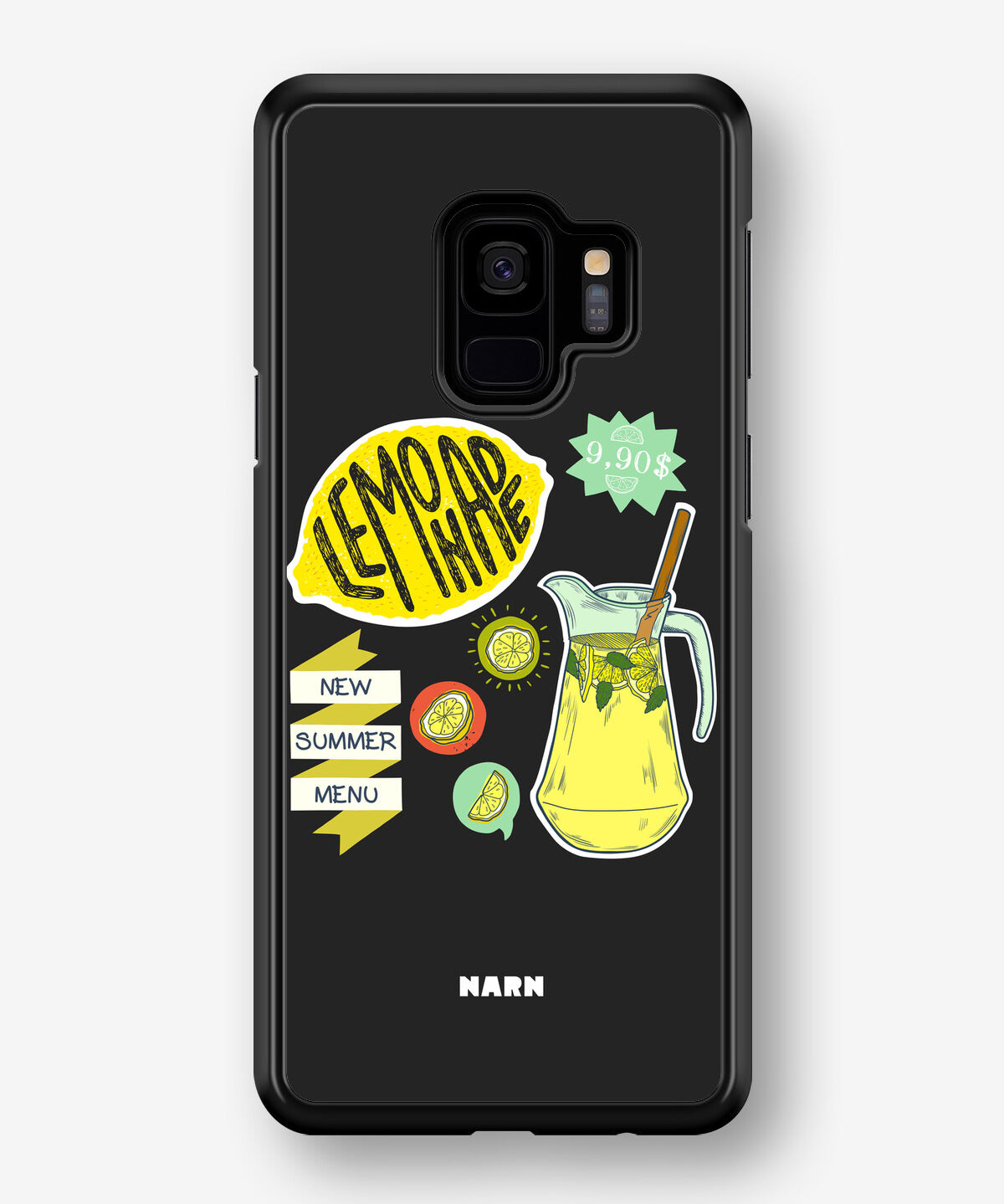 Samsung Galaxy S9 Hard Case – Lemon Summer - View 1