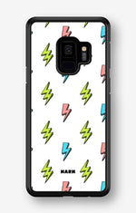 Samsung Galaxy S9 Hard Case – Lightning Bolts - View 1