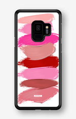 Samsung Galaxy S9 Hard Case – Lipstick Smears - View 1