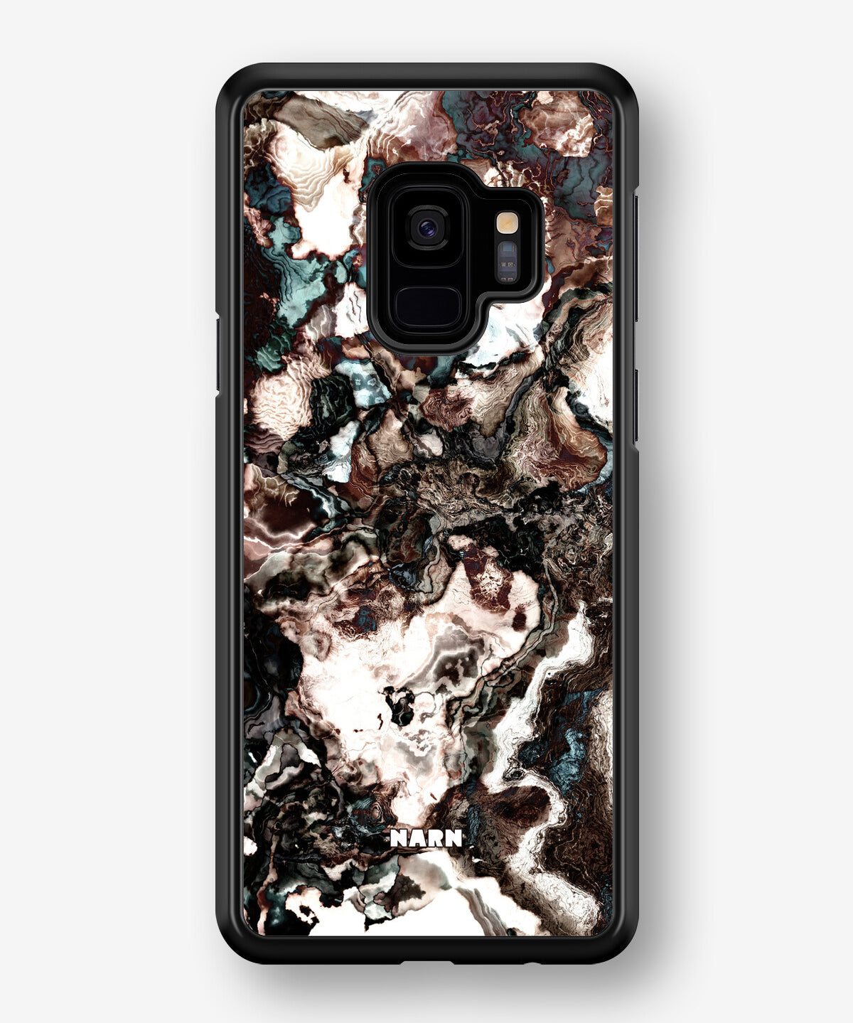 Samsung Galaxy S9 Hard Case – Marble Brown - View 1