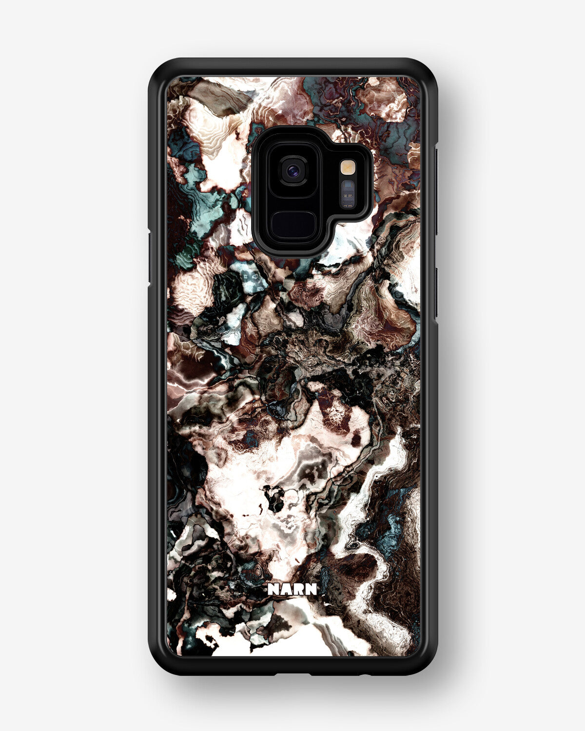 Samsung Galaxy S9 Hard Case – Marble Brown - View 1