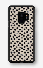 Samsung Galaxy S9 Hard Case – Marble Dots - View 1