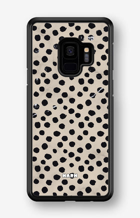 Samsung Galaxy S9 Hard Case – Marble Dots - View 1