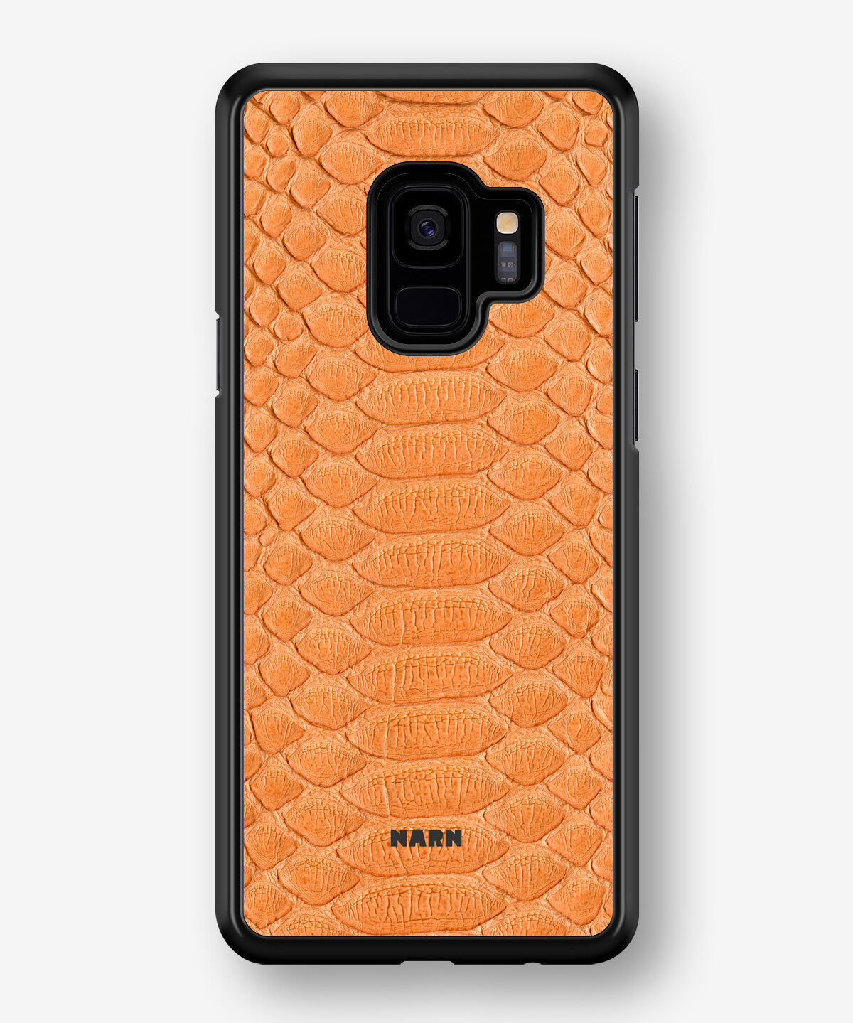 Samsung Galaxy S9 Hard Case – Orange Snake - View 1