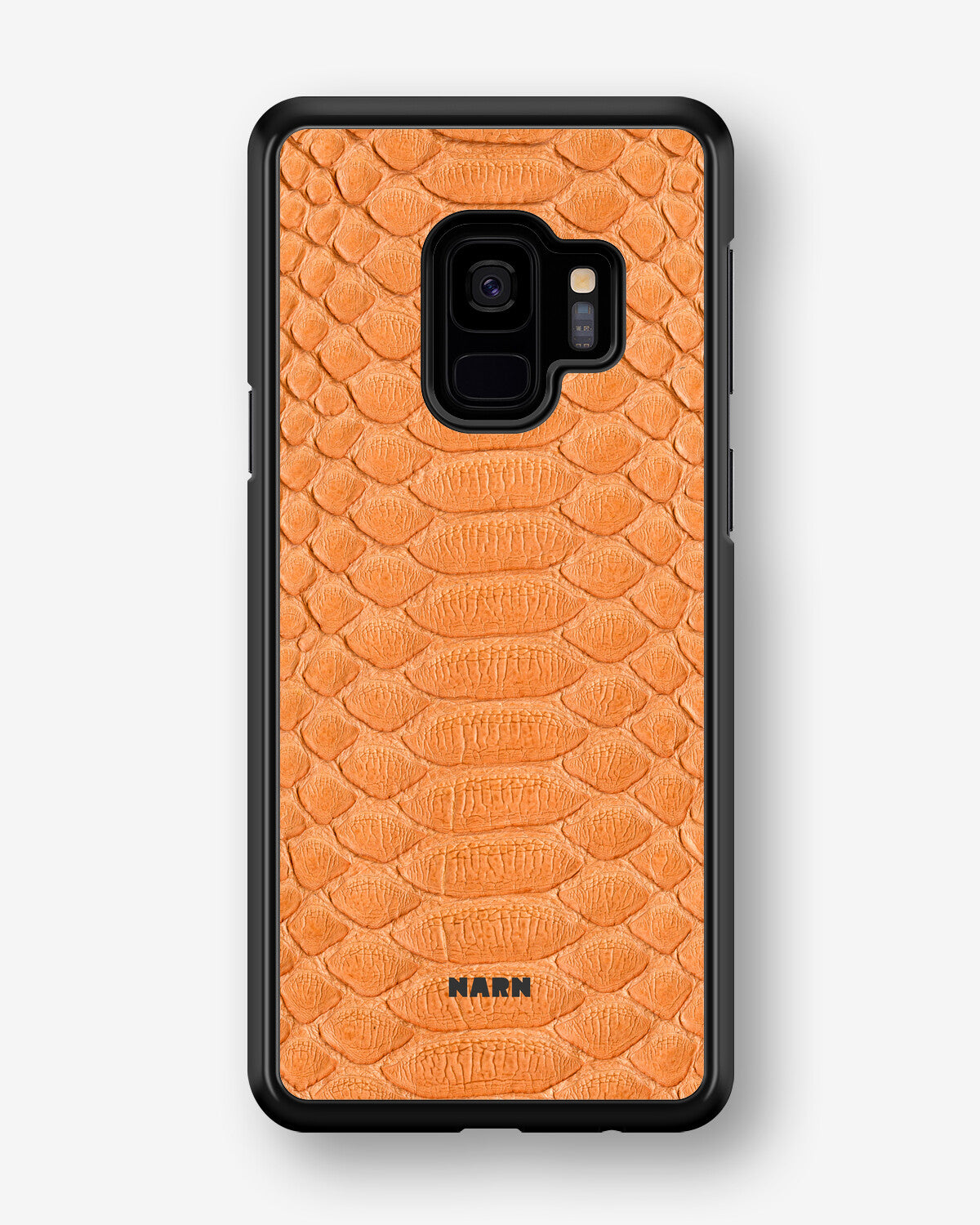 Samsung Galaxy S9 Hard Case – Orange Snake - View 1