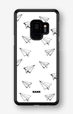 Samsung Galaxy S9 Hard Case – Paper Planes - View 1