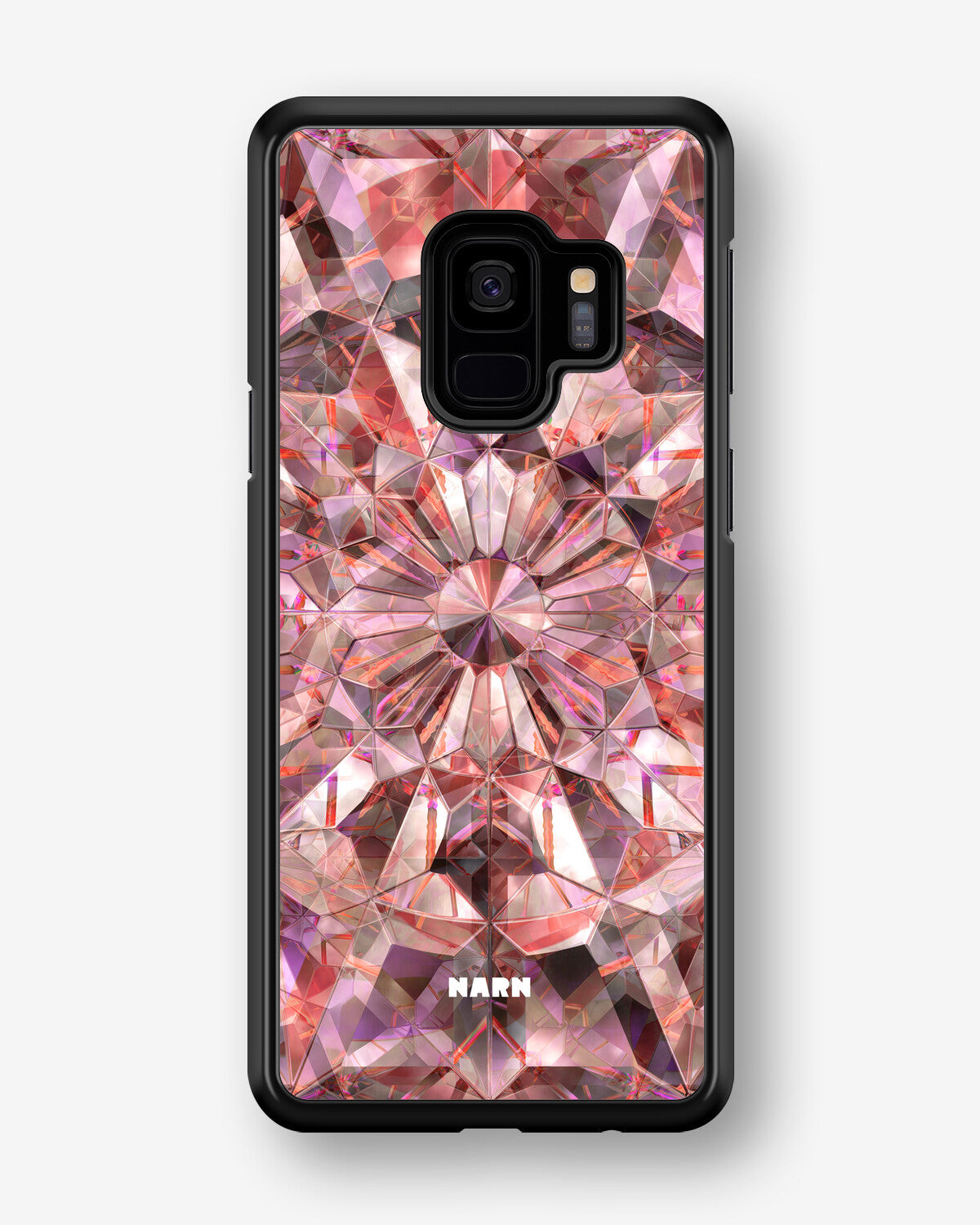 Samsung Galaxy S9 Hard Case – Pink Crystals - View 1