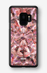 Samsung Galaxy S9 Hard Case – Pink Crystals - View 1