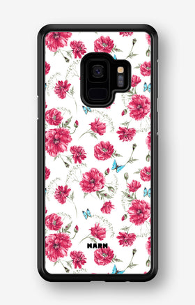 Samsung Galaxy S9 Hard Case – Poppies in Bloom - View 1