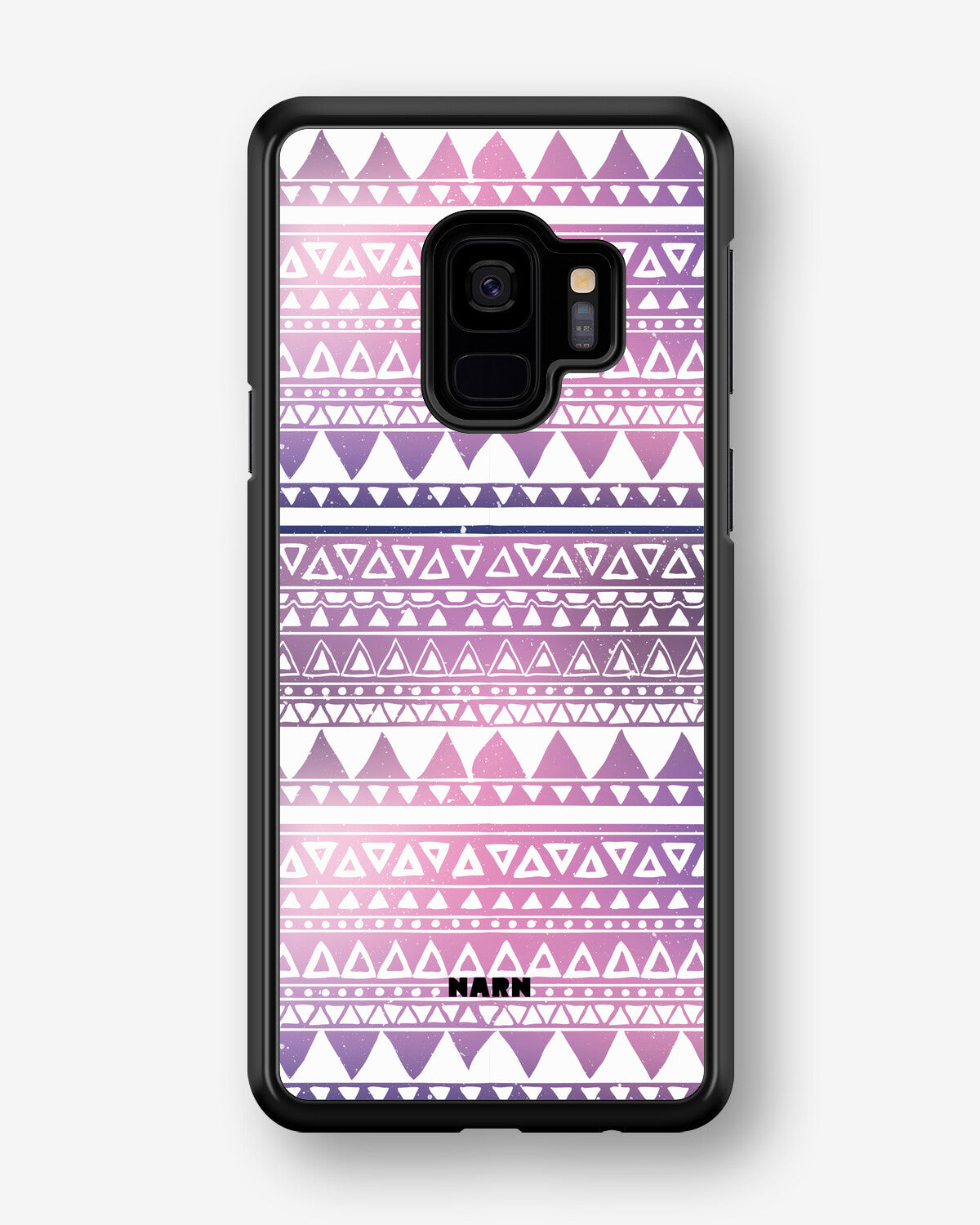 Samsung Galaxy S9 Hard Case – Purple Aztec - View 1