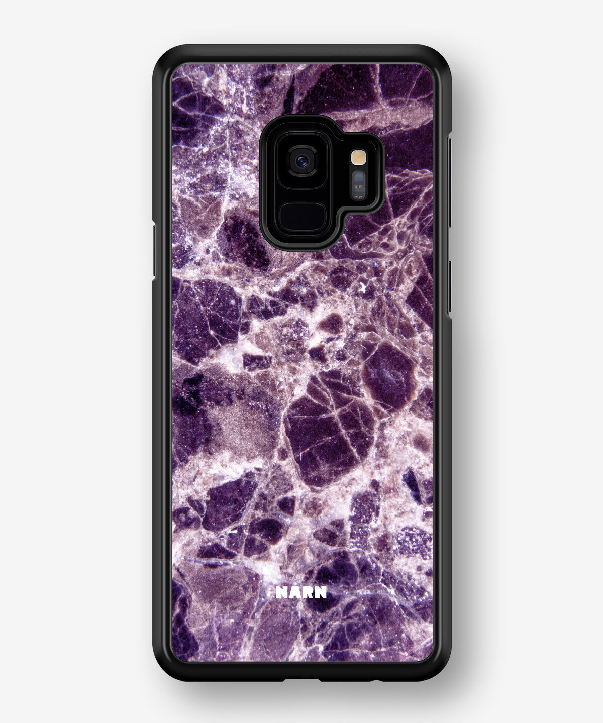 Samsung Galaxy S9 Hard Case – Purple Marble - View 1