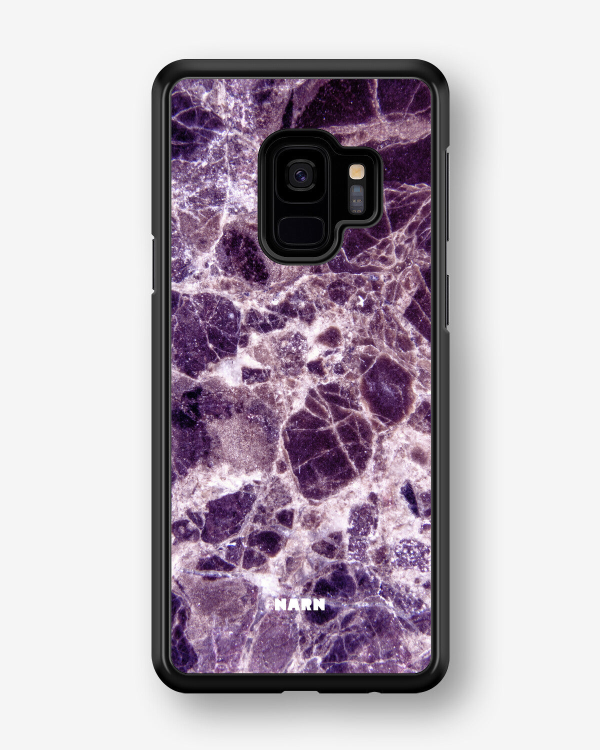 Samsung Galaxy S9 Hard Case – Purple Marble - View 1
