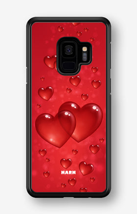 Samsung Galaxy S9 Hard Case – Red Romance - View 1