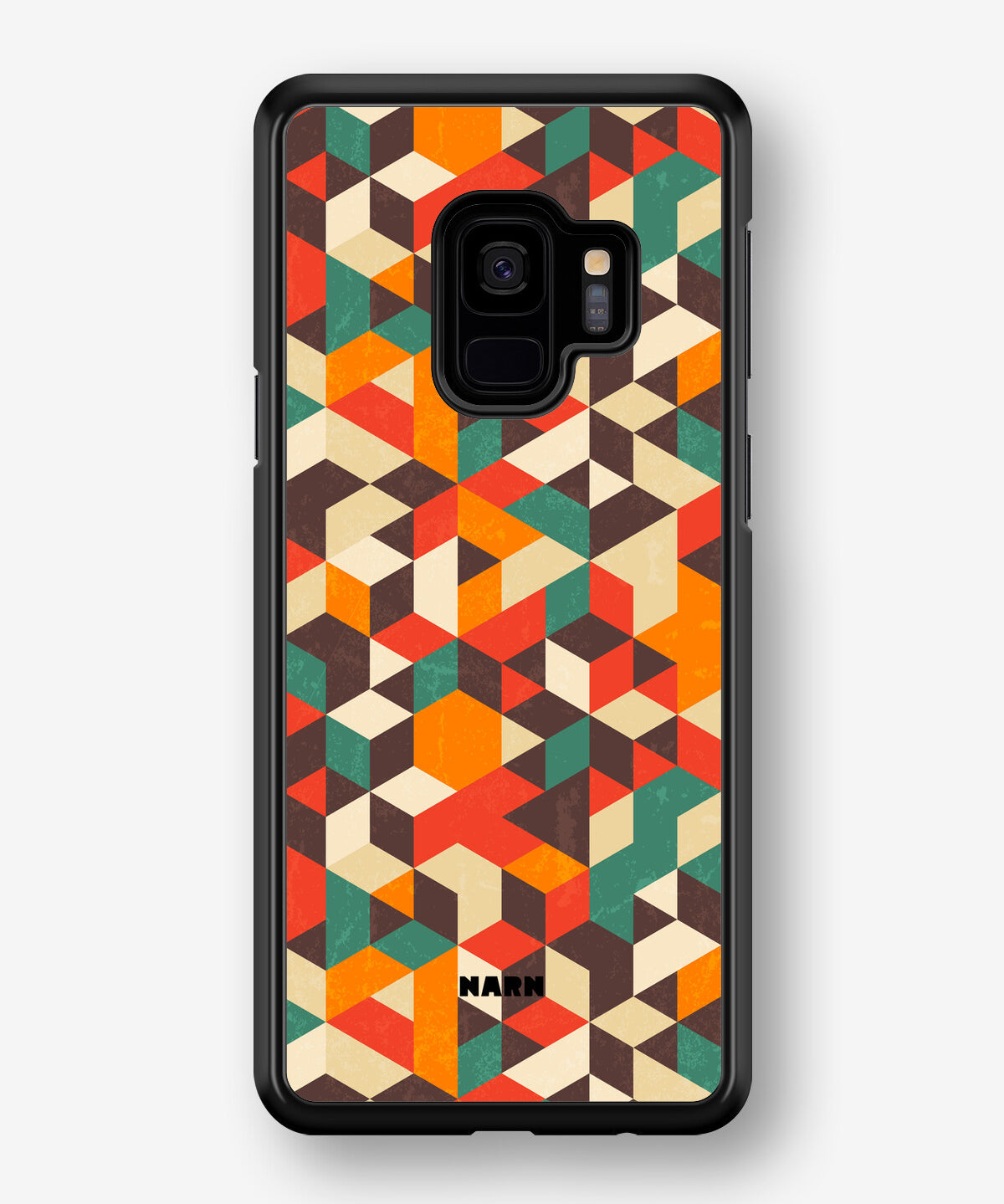 Samsung Galaxy S9 Hard Case – Retro Geometric - View 1