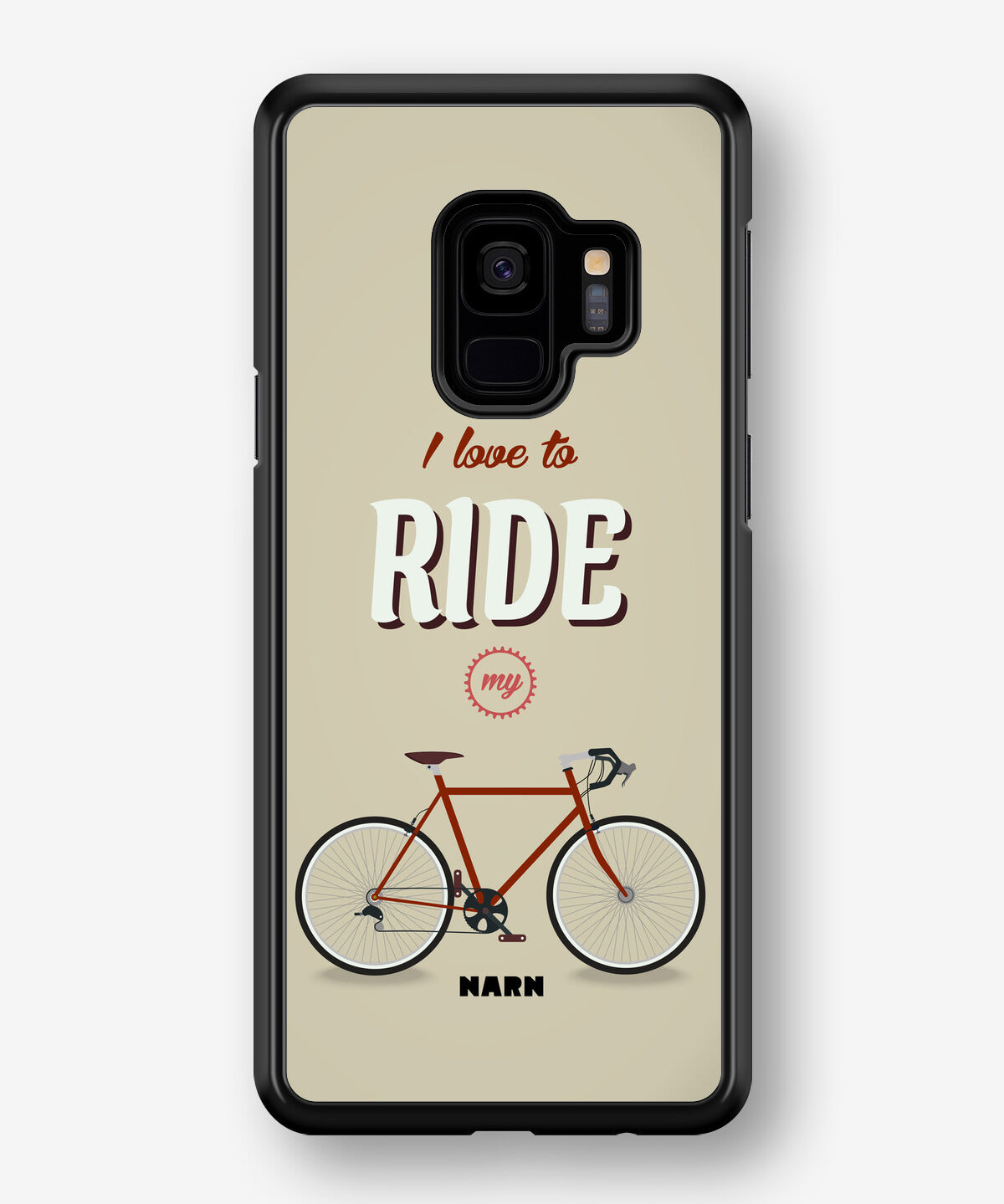 Samsung Galaxy S9 Hard Case – Ride My Bicycle - View 1