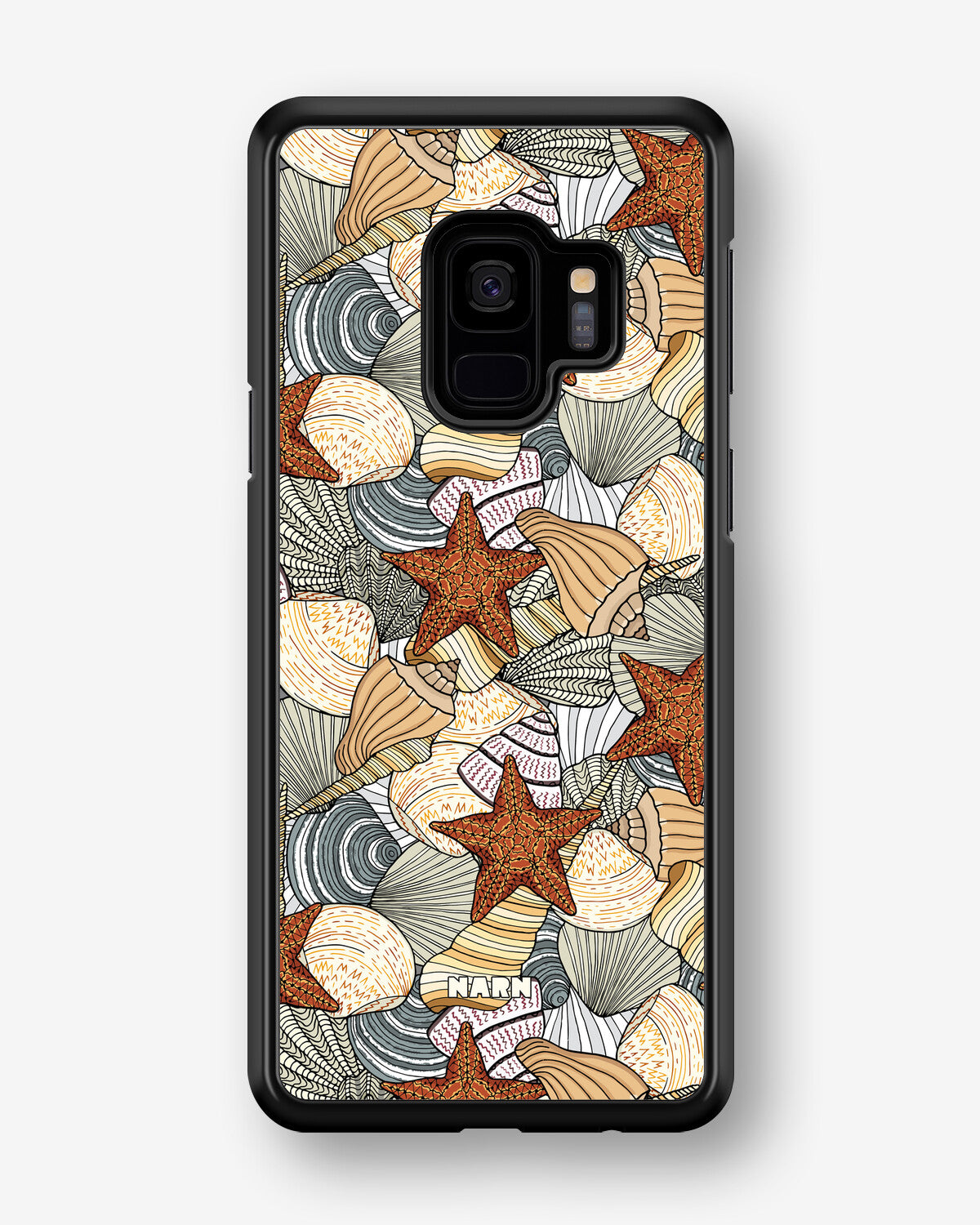Samsung Galaxy S9 Hard Case – Sea Shells - View 1