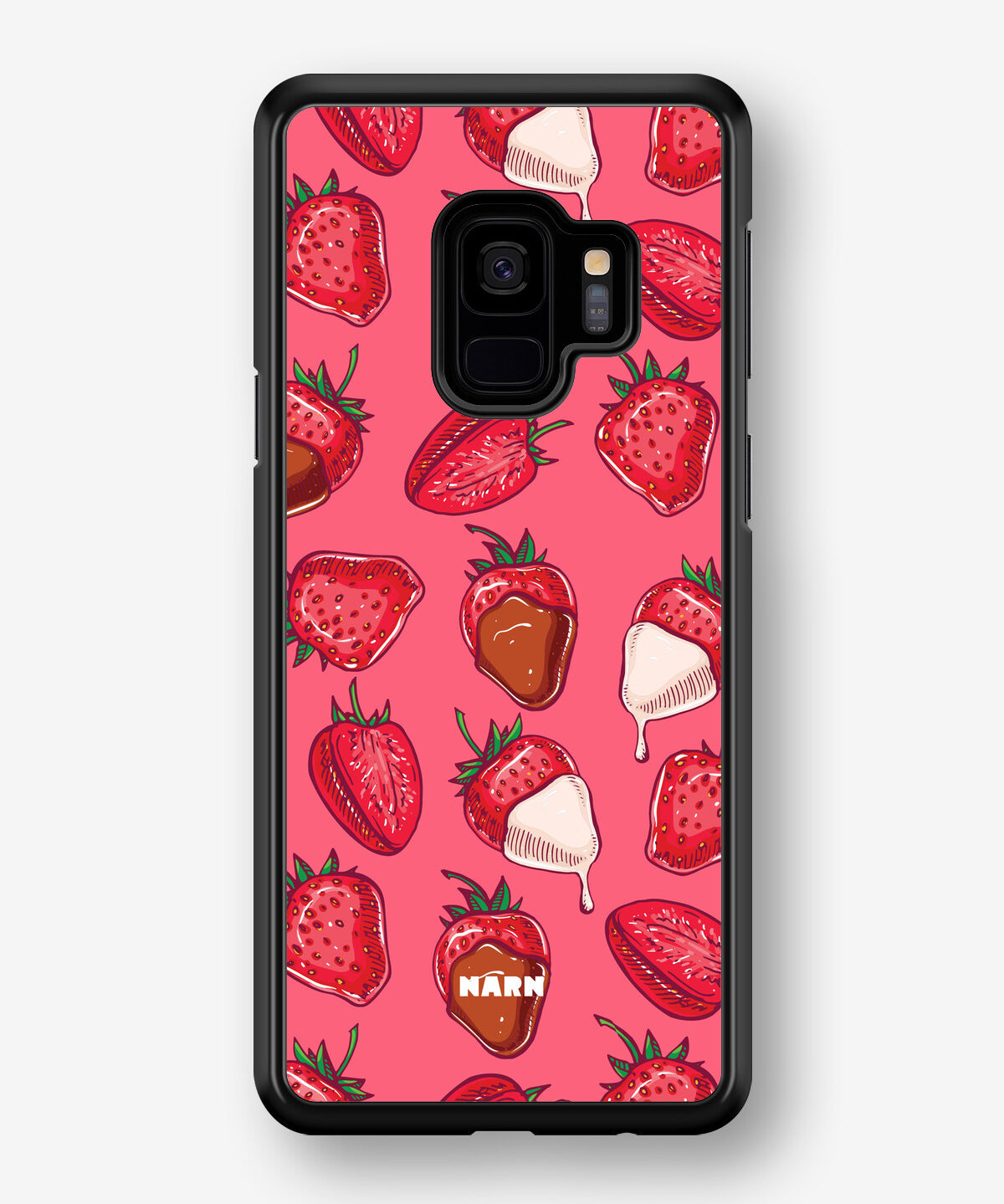 Samsung Galaxy S9 Hard Case – Strawberry Chocolate - View 1