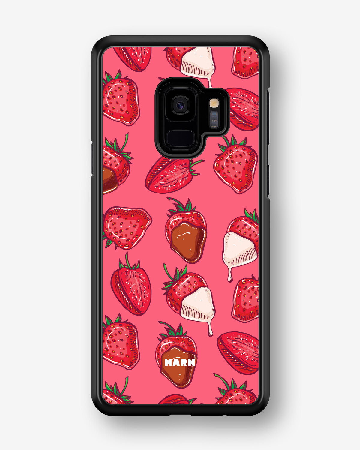 Samsung Galaxy S9 Hard Case – Strawberry Chocolate - View 1