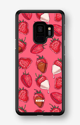 Samsung Galaxy S9 Hard Case – Strawberry Chocolate - View 1