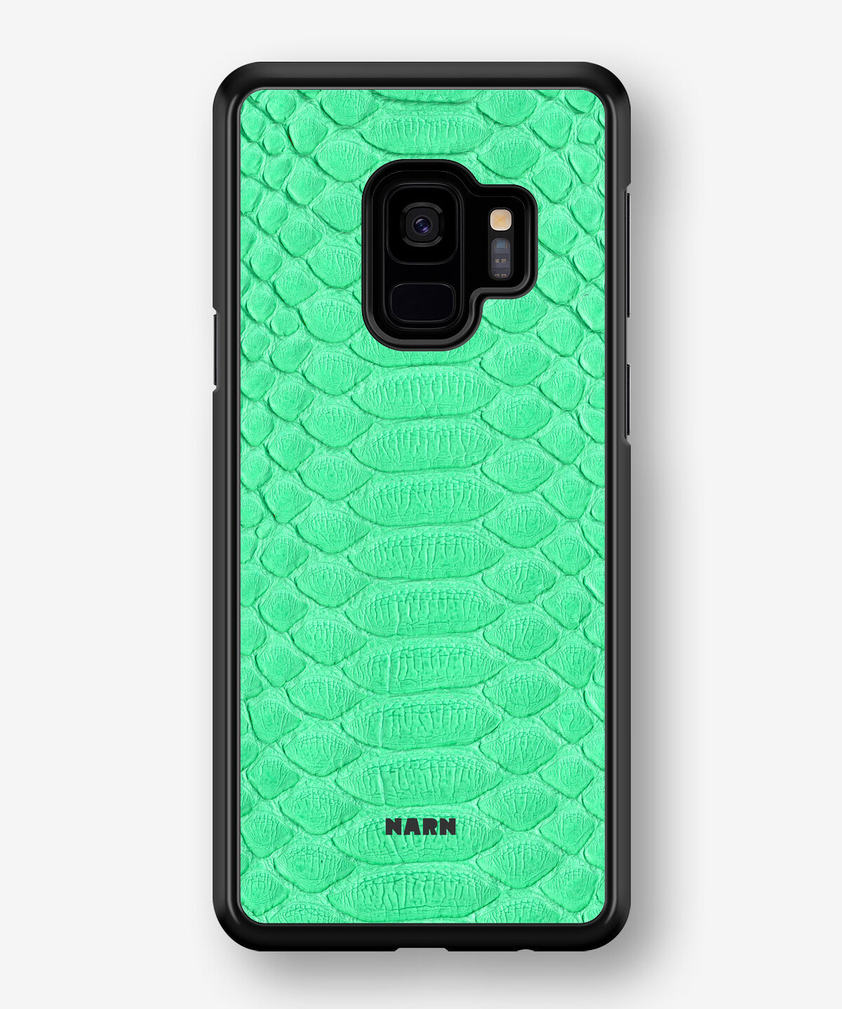 Samsung Galaxy S9 Hard Case – Turquoise Snake - View 1