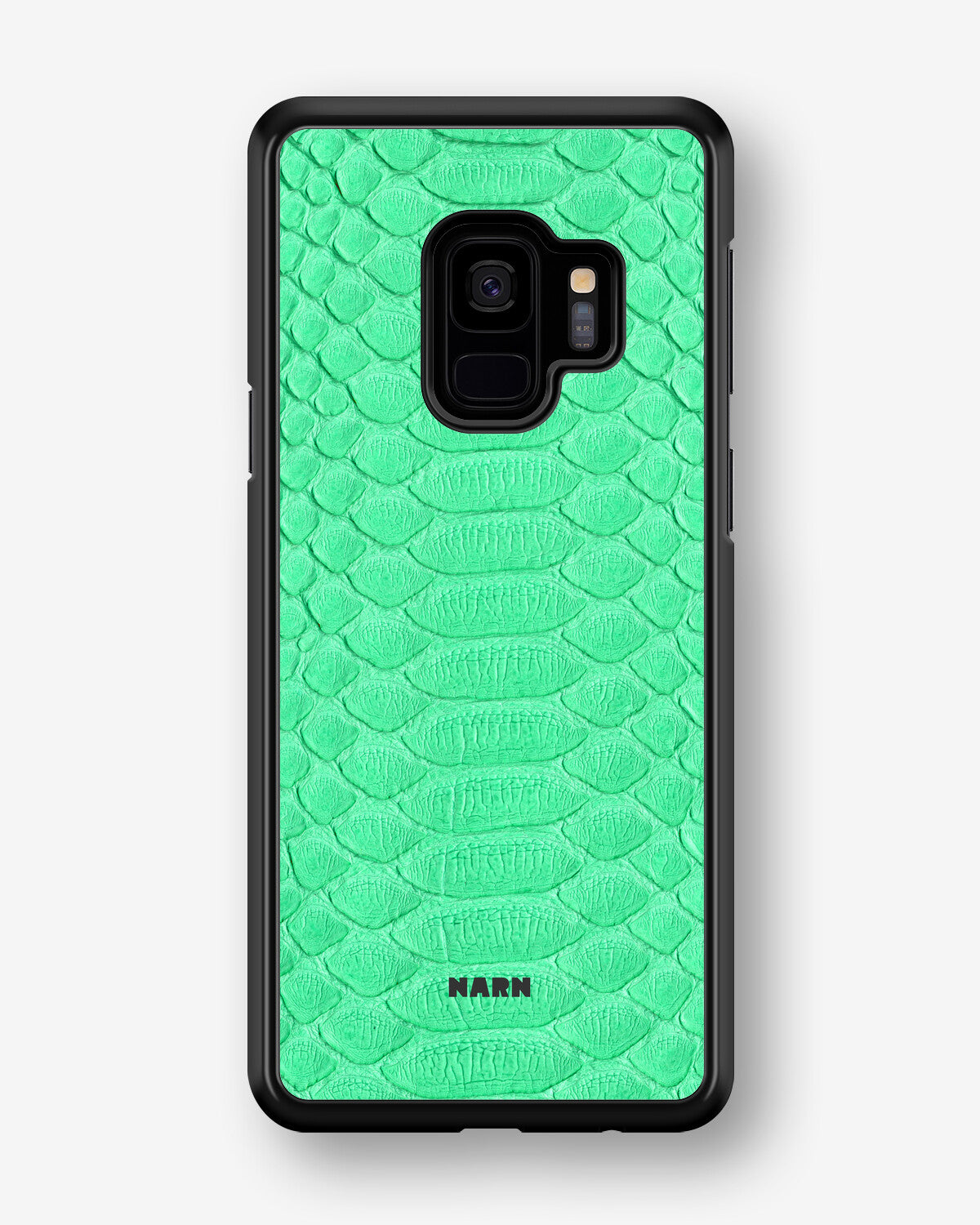 Samsung Galaxy S9 Hard Case – Turquoise Snake - View 1
