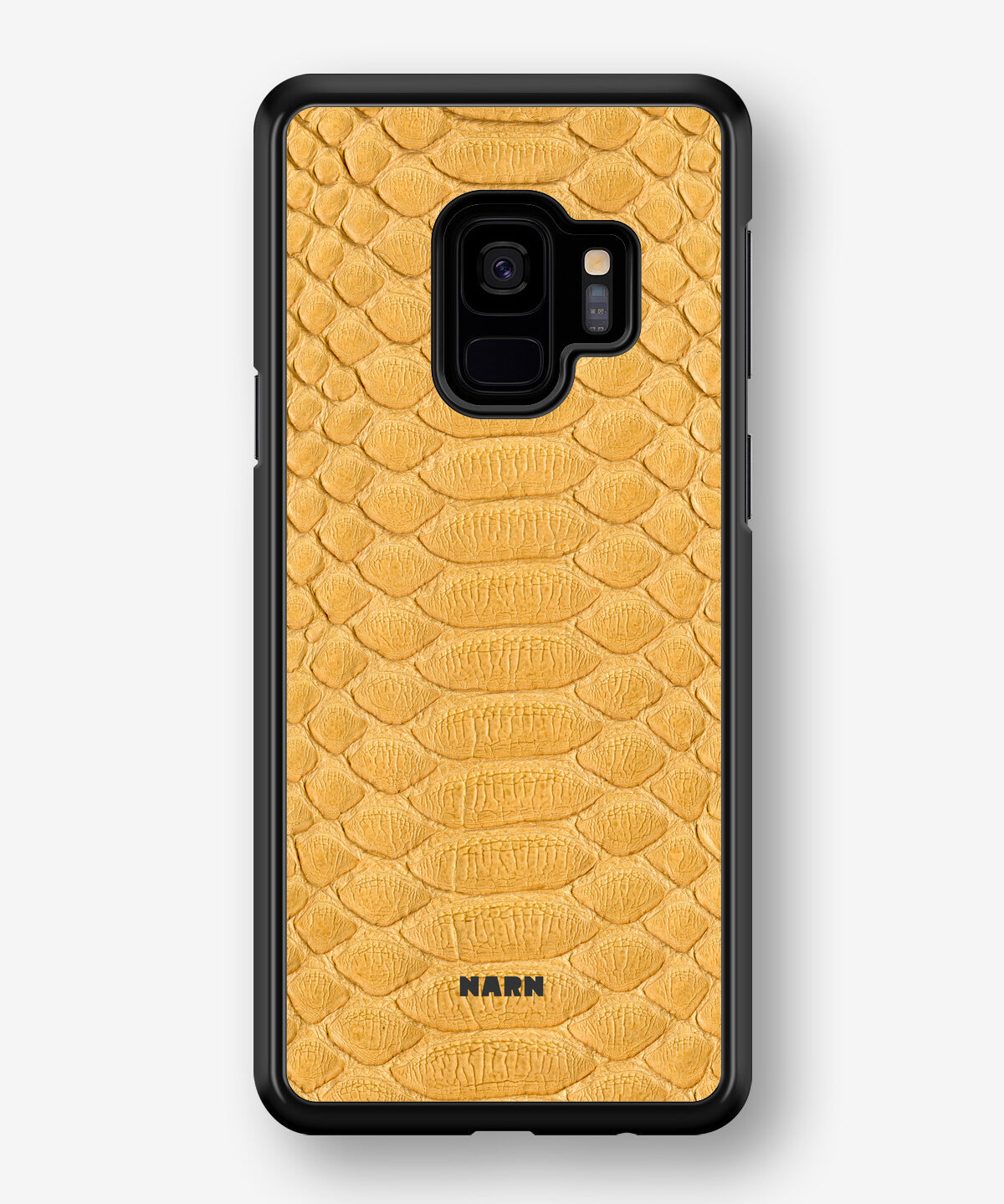 Samsung Galaxy S9 Hard Case – Yellow Snake - View 1