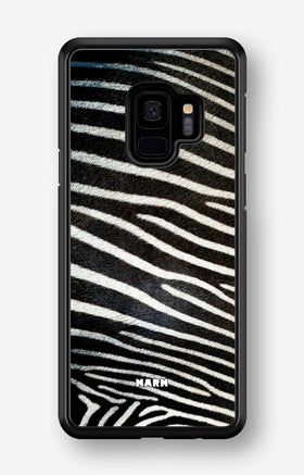 Samsung Galaxy S9 Hard Case – Zebra Stripe - View 1