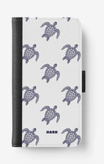 Samsung Galaxy S9 Wallet Case - Blue Turtles - View 1