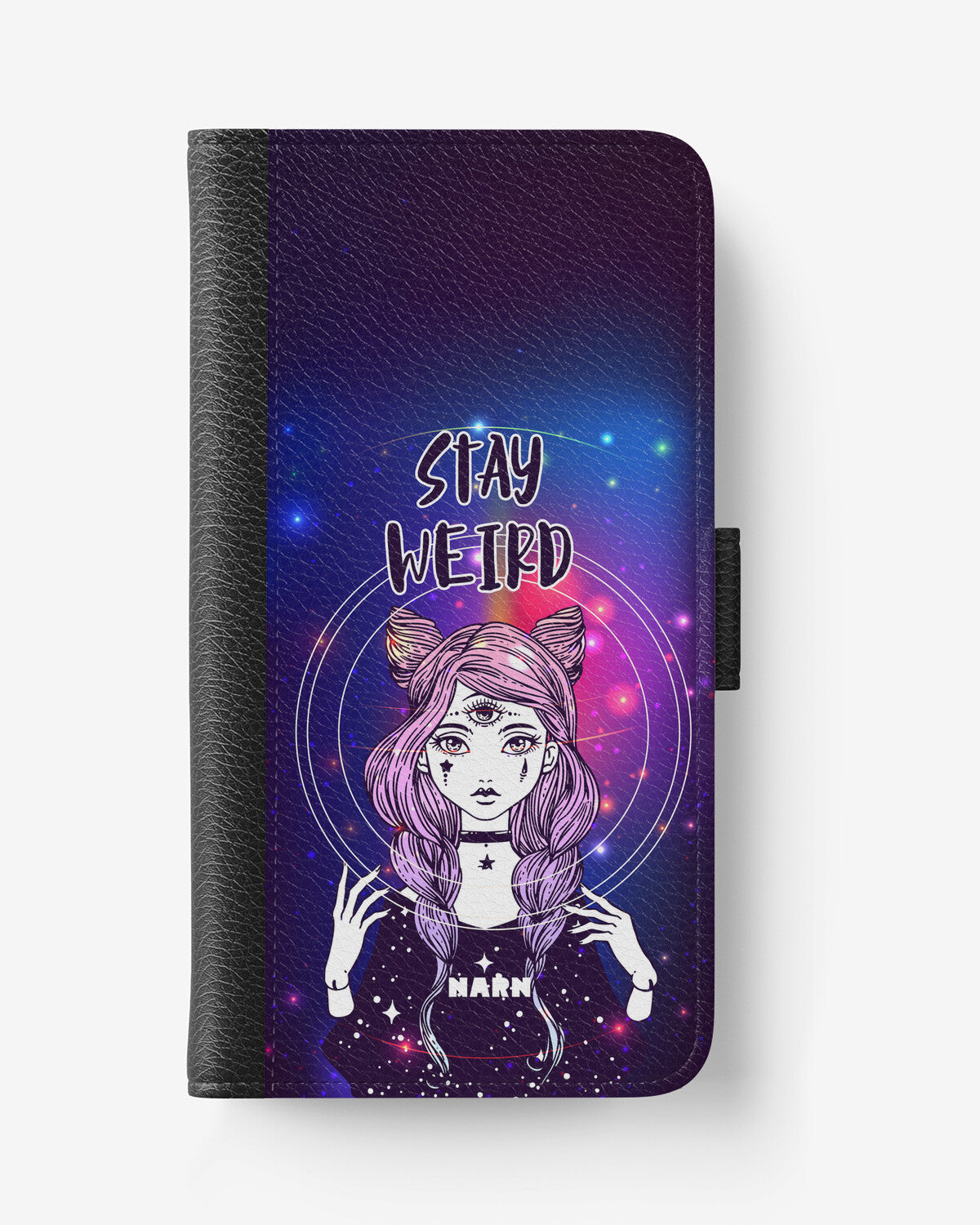 Samsung Galaxy S9 Wallet Case - Galactic Weird - View 1