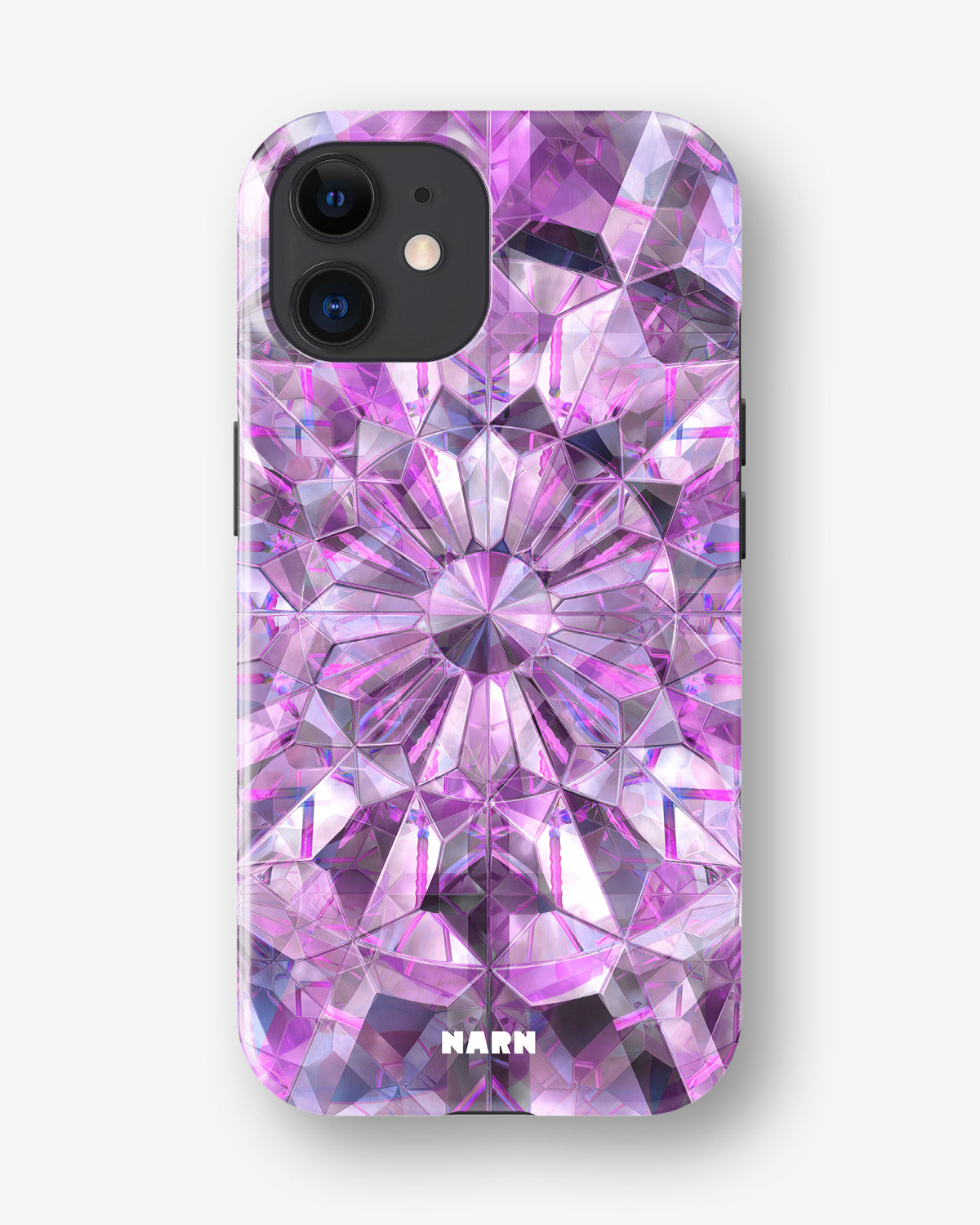 iPhone 11 Tough Case – Lavender Crystals - View 1