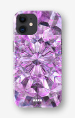 iPhone 11 Tough Case – Lavender Crystals - View 1