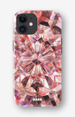 iPhone 11 Tough Case – Pink Crystals - View 1