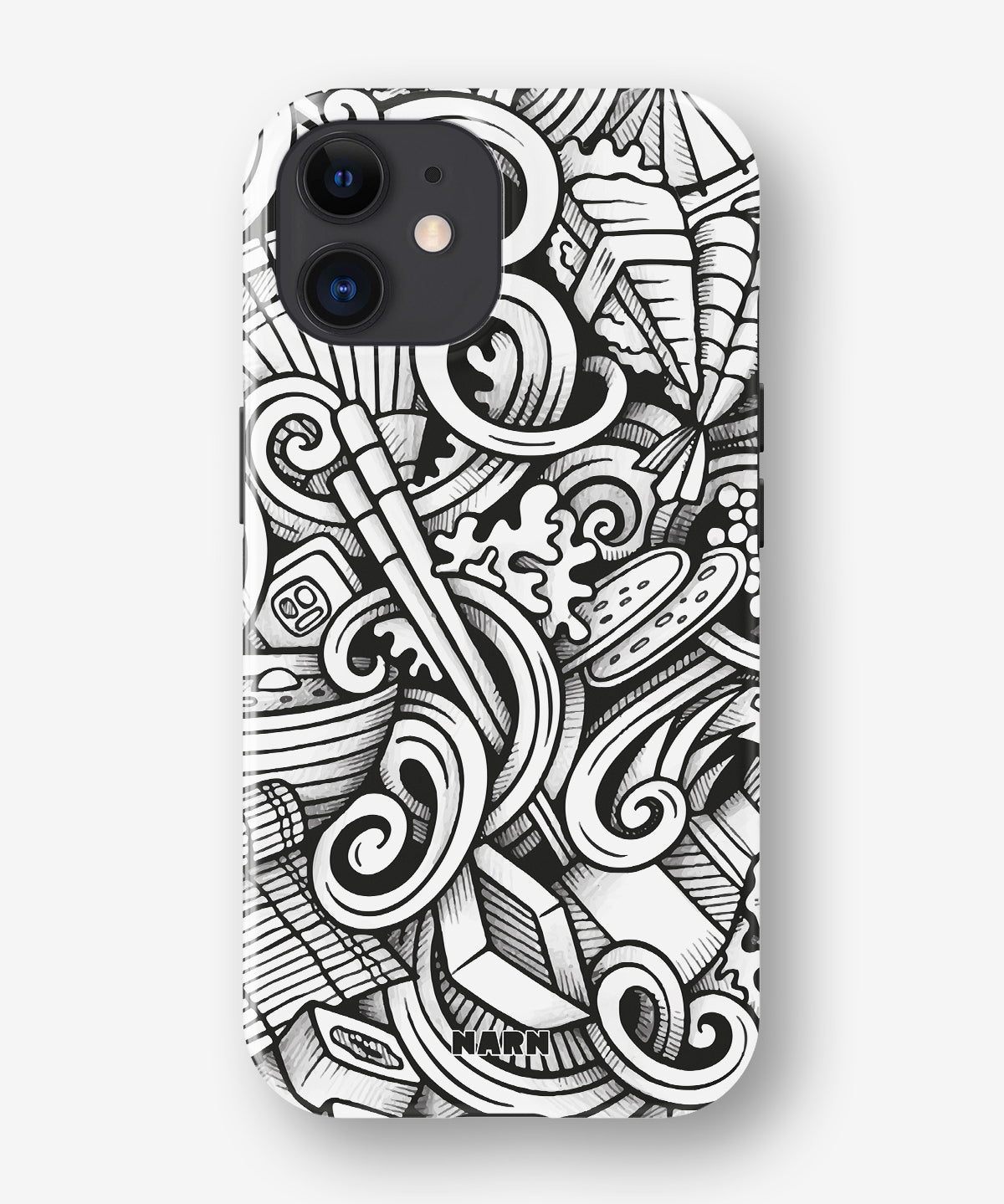 iPhone 11 Tough Case – Japanese Pattern - View 1