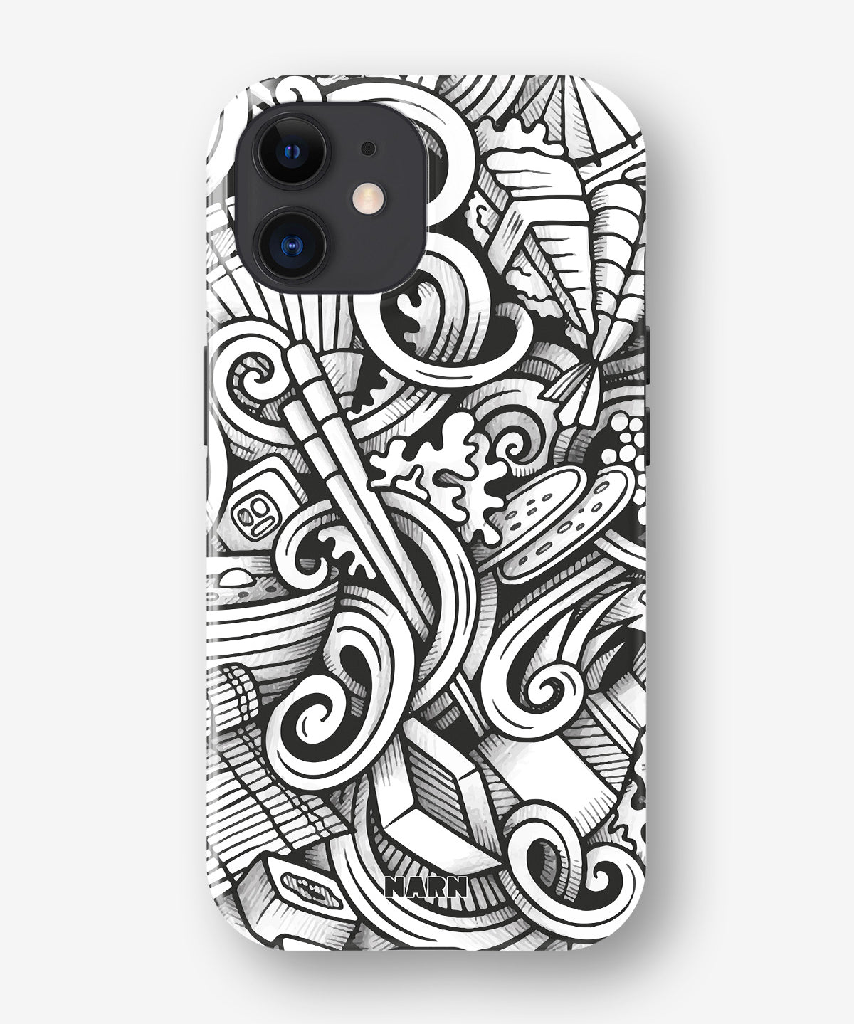 iPhone 11 Tough Case – Japanese Pattern - View 1