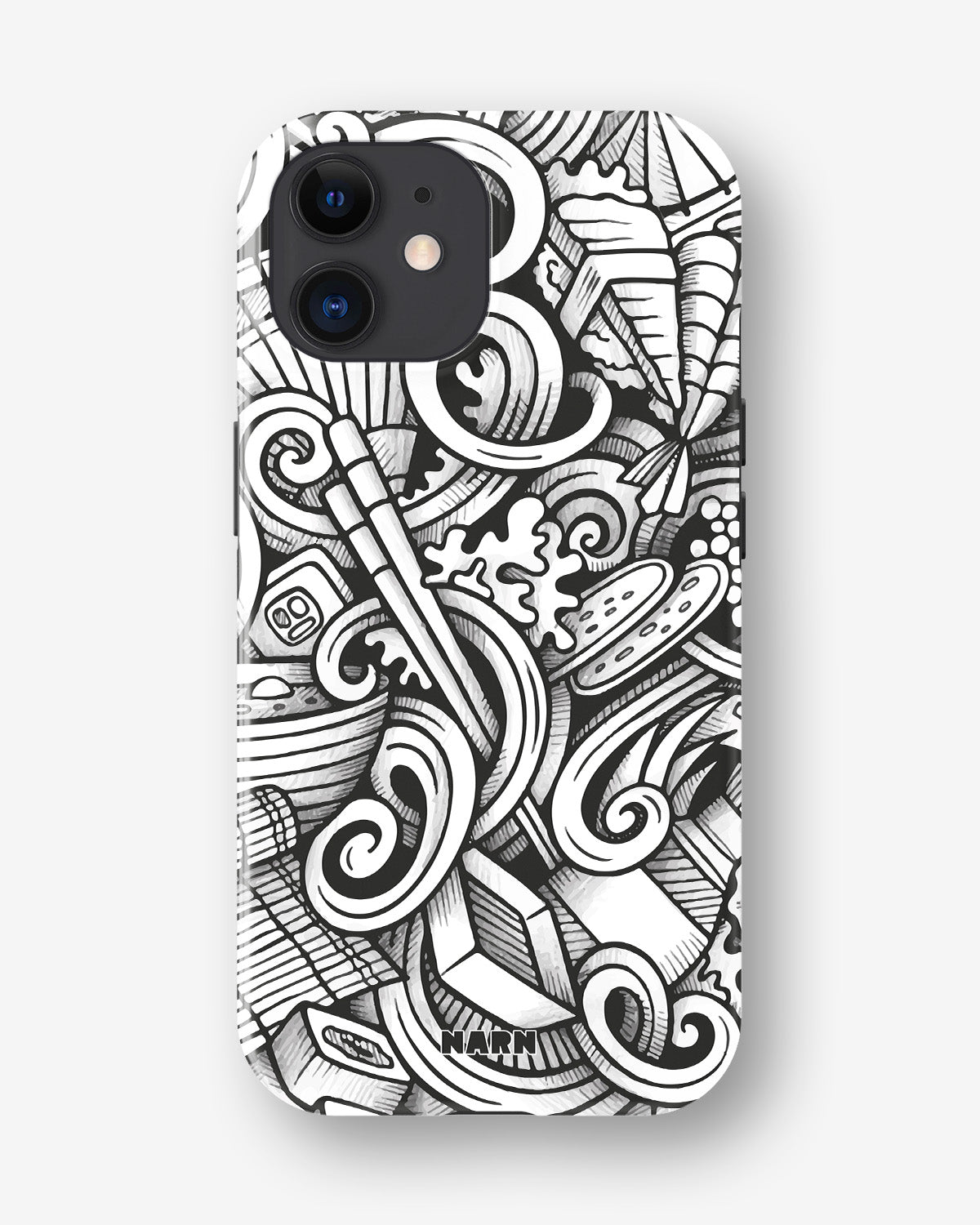iPhone 11 Tough Case – Japanese Pattern - View 1