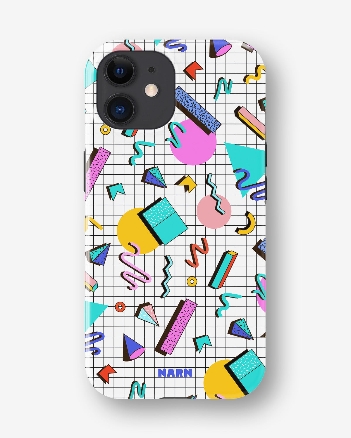 iPhone 11 Tough Case – 80s Memphis - View 1