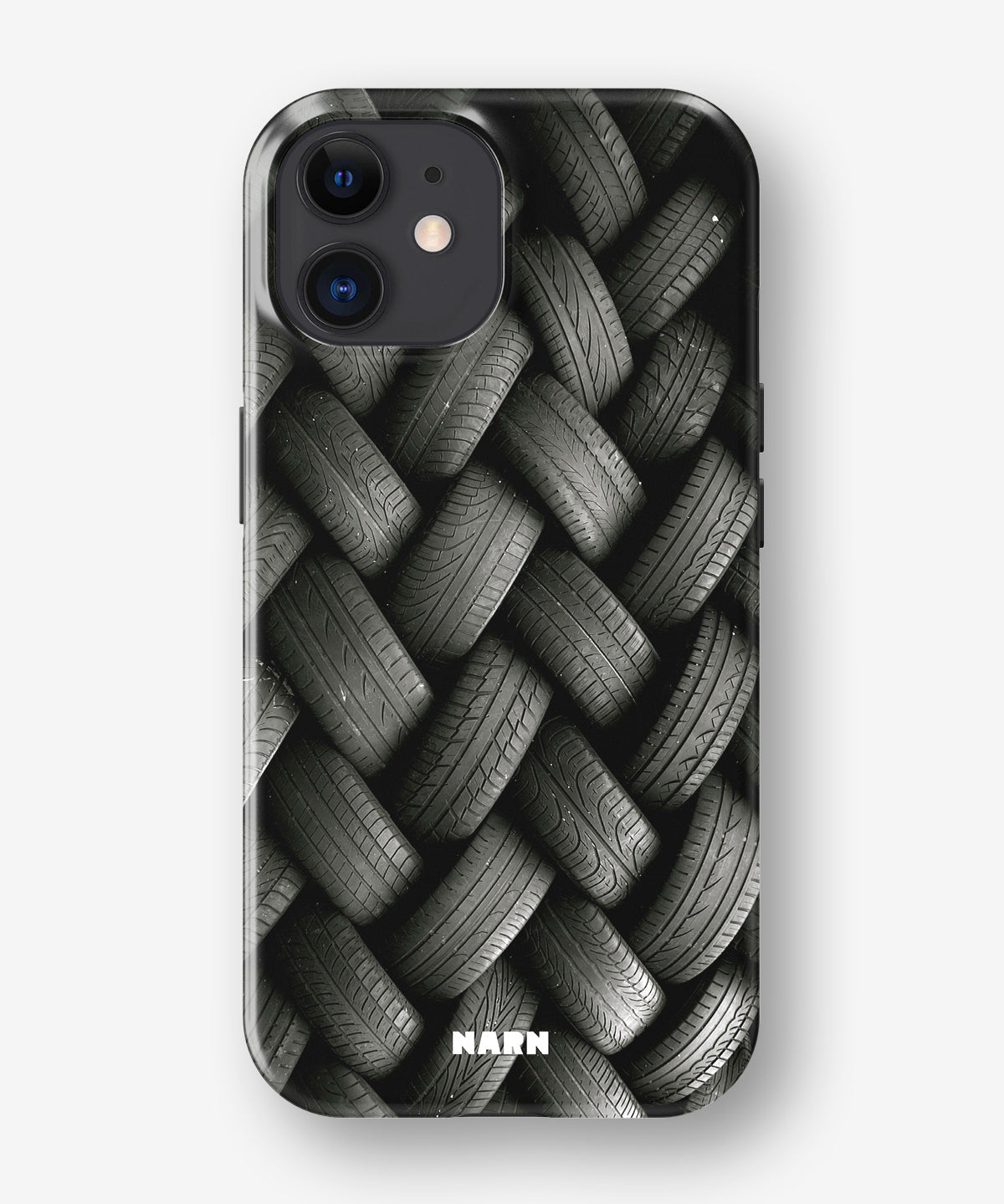 iPhone 11 Tough Case – Tires Wall - View 1