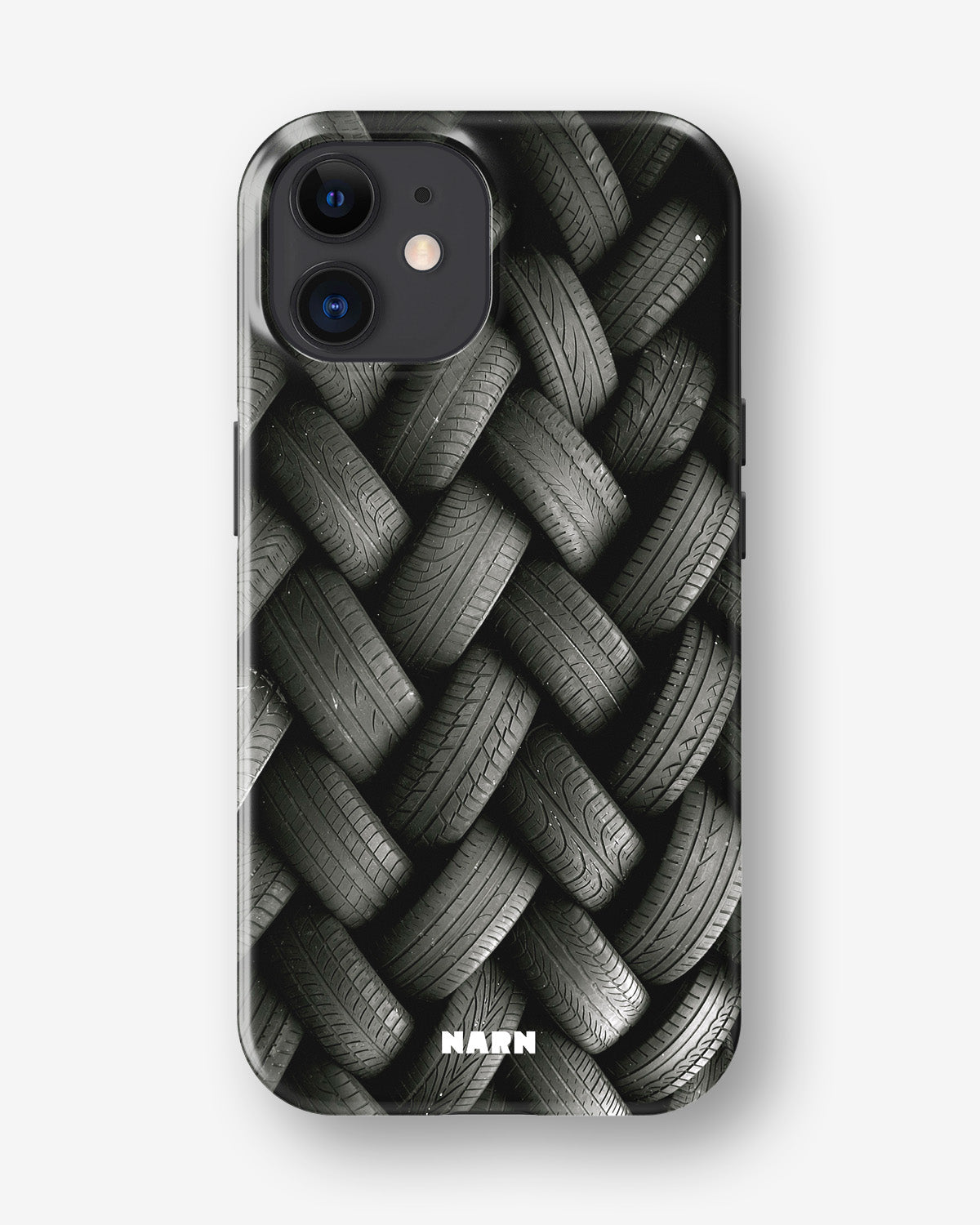 iPhone 11 Tough Case – Tires Wall - View 1