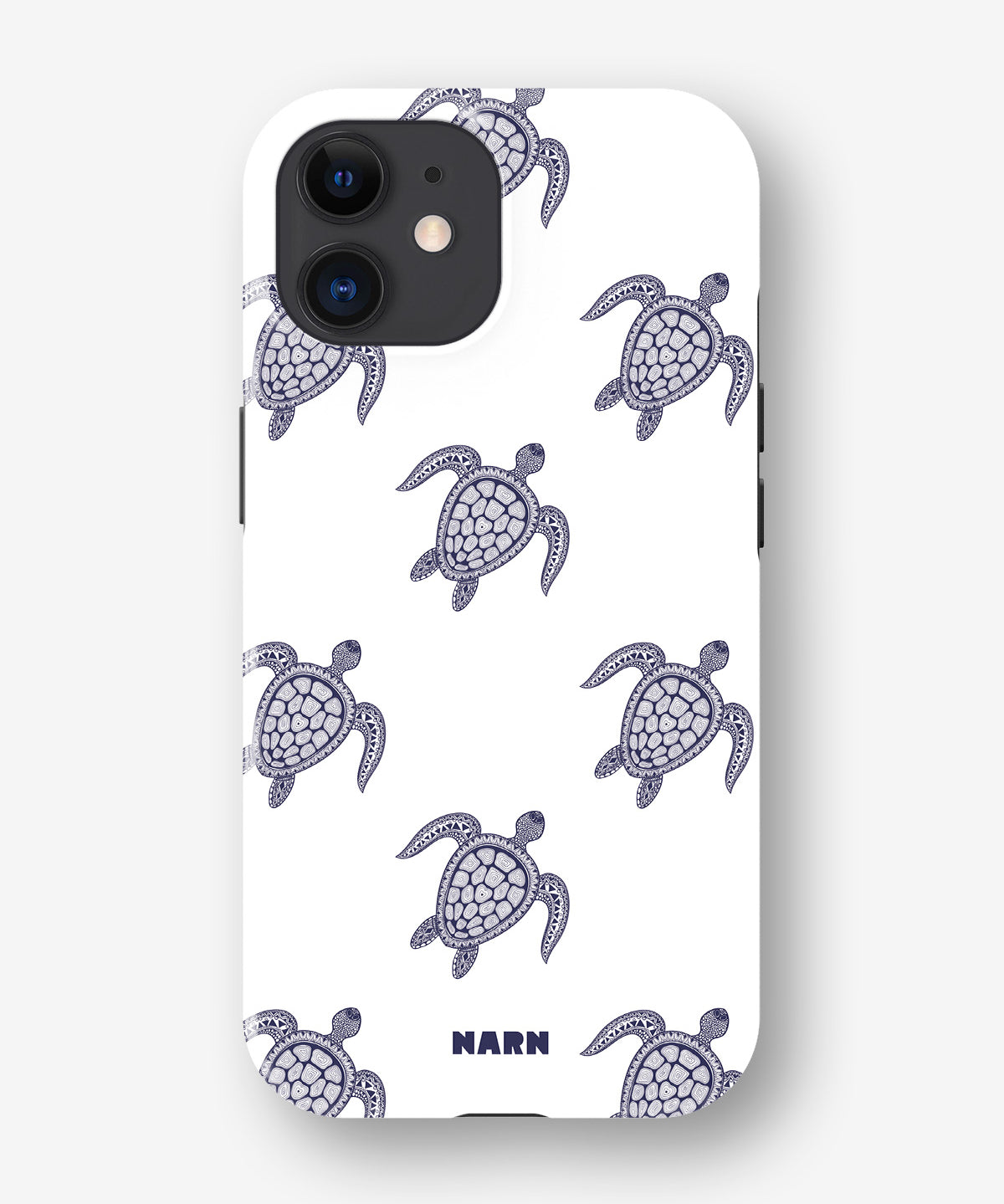iPhone 11 Tough Case – Blue Turtles - View 1