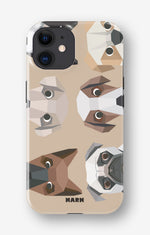 iPhone 11 Tough Case – Cute Dogs - View 1