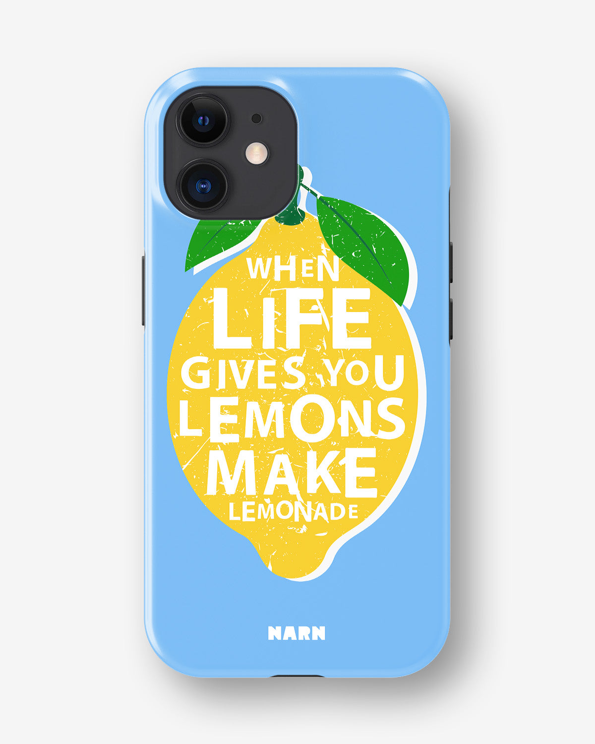 iPhone 11 Tough Case – Lemon Quote - View 1