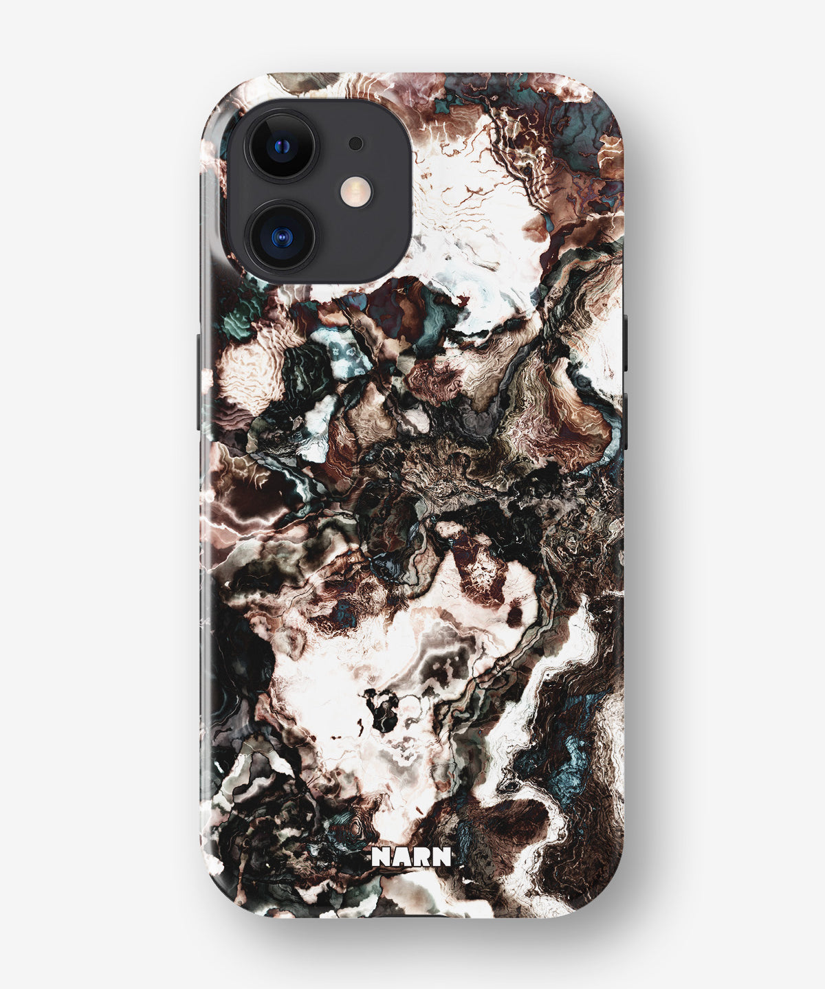 iPhone 11 Tough Case – Marble Brown - View 1