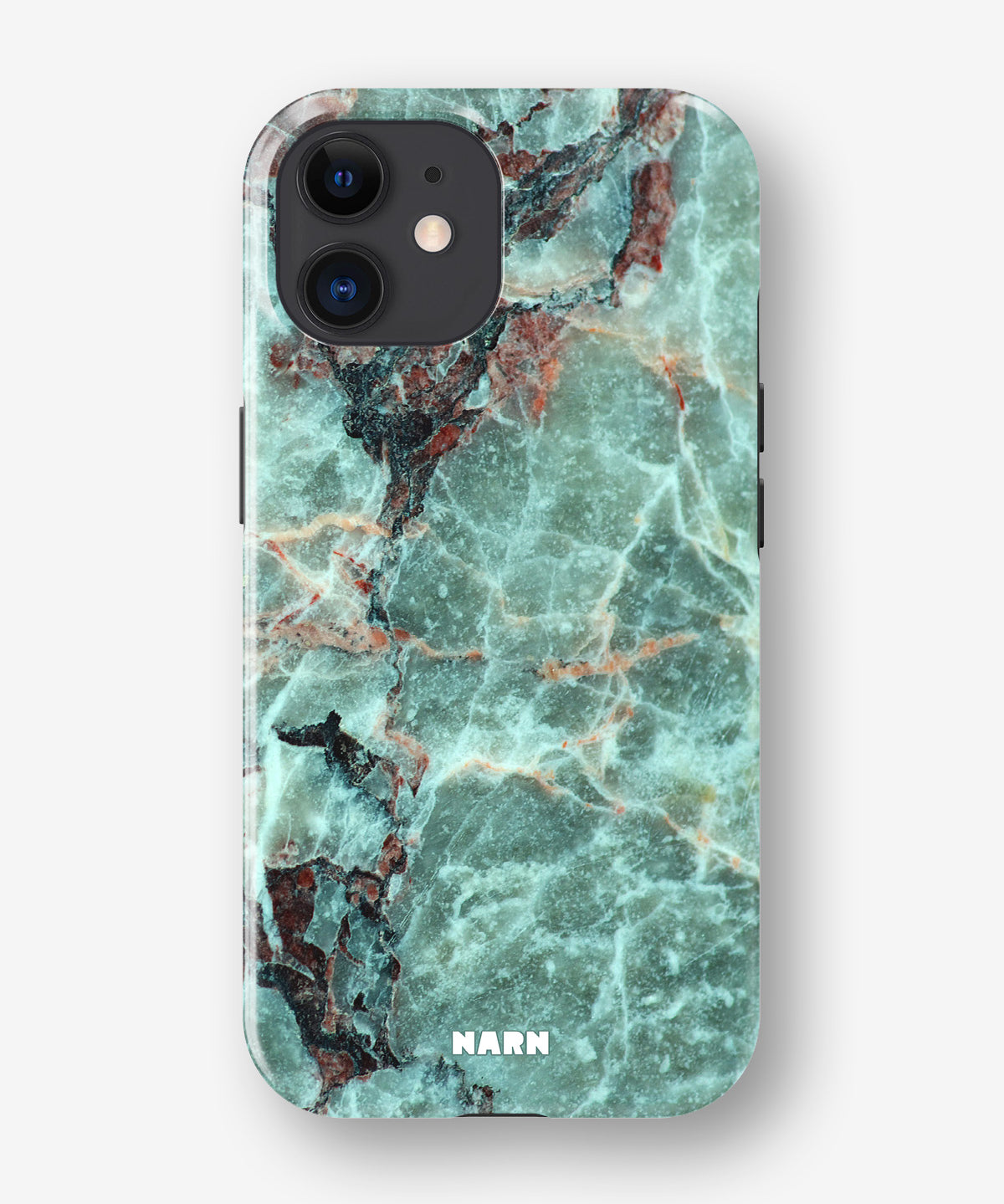 iPhone 11 Tough Case – Green Marble - View 1