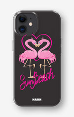 iPhone 11 Tough Case – Beach Flamingo - View 1
